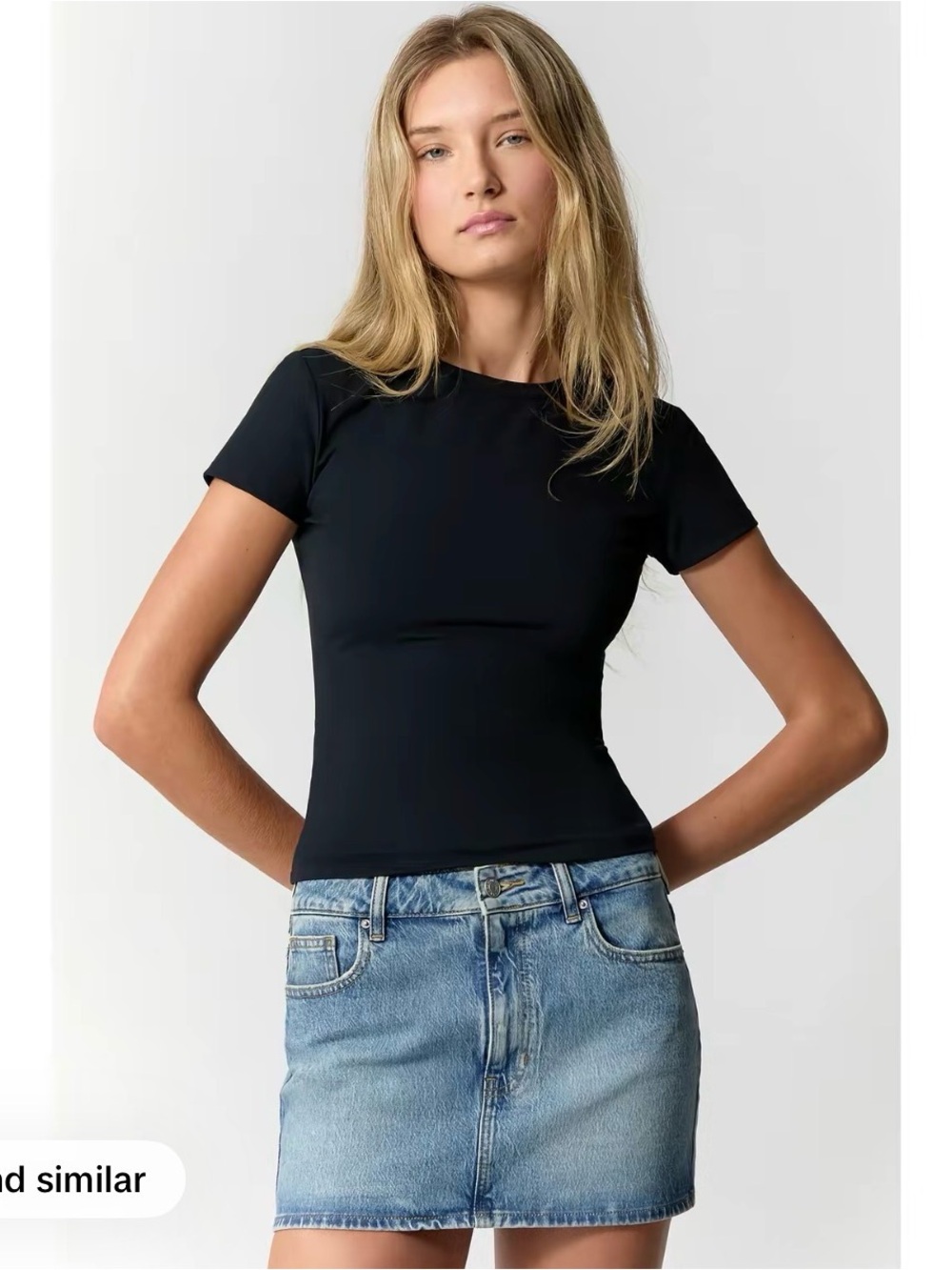 PacSun Mini Jean Skirt